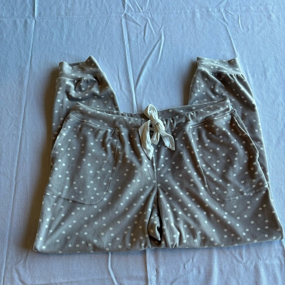 Soma Soft Gray Polka Dot Pajama Set - Picture 3 of 9